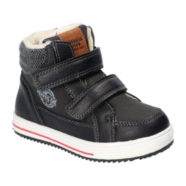 American Club XD24 / 21 Black Warm Sports Shoes With Fur 4