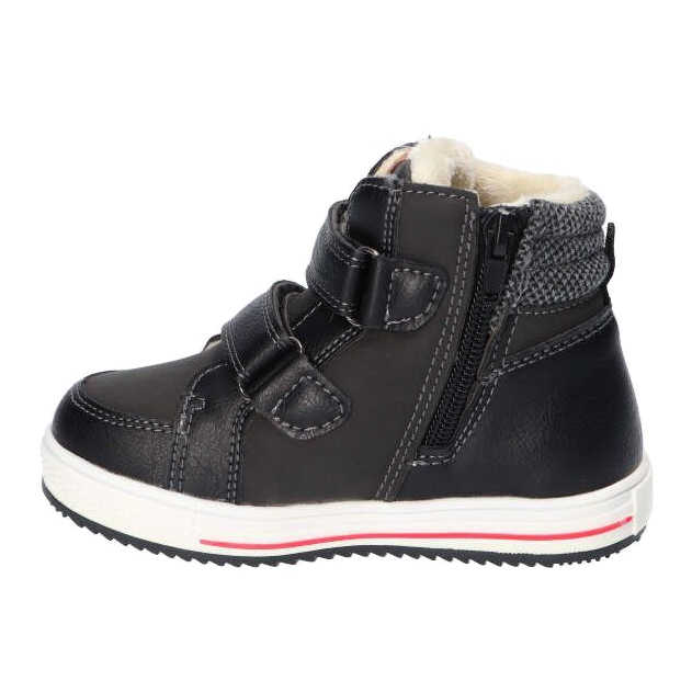 American Club XD24 / 21 Black Warm Sports Shoes With Fur 3