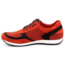 Polbut Men's sports shoes C47P red with black 1 Polbut Men's sports shoes C47P red with black 1