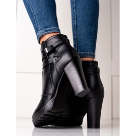 Lovery Black Boots On High Heels 1