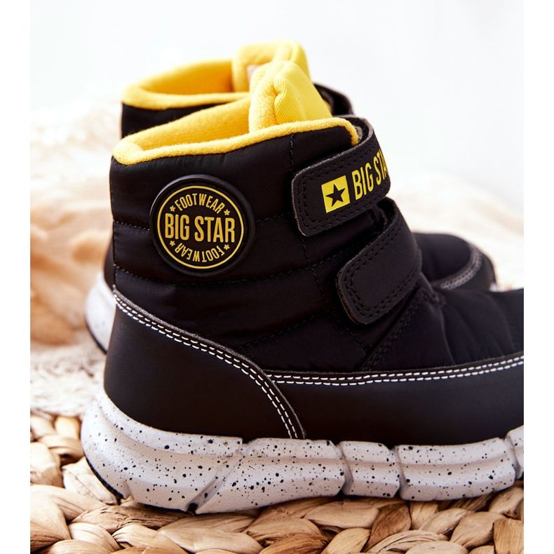 Children's snow boots Memory Foam Big Star II374070 Black 2