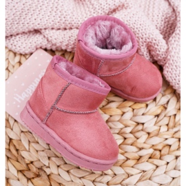 FR1 Children's Warm Snow Boots Dark Pink Gooby 1 FR1 Children's Warm Snow Boots Dark Pink Gooby 1