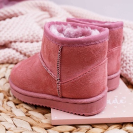 FR1 Children's Warm Snow Boots Dark Pink Gooby 2 FR1 Children's Warm Snow Boots Dark Pink Gooby 2