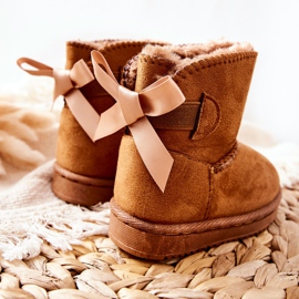 FR1 Children's Warm Snow Boots Khaki Funky brown 2 FR1 Children's Warm Snow Boots Khaki Funky brown 2