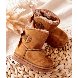 FR1 Children's Warm Snow Boots Khaki Funky brown 1 FR1 Children's Warm Snow Boots Khaki Funky brown 1