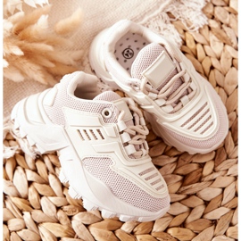 FR1 Children's Sneakers Jasno Beżowe Freak Out beige 1
