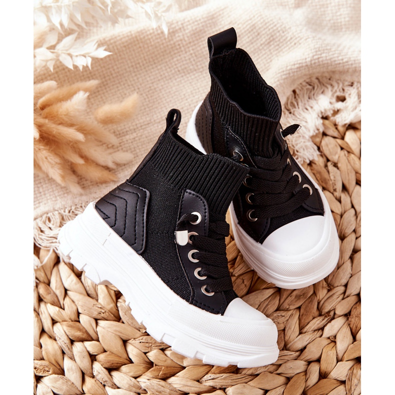 FR1 Black Callobe Children's Sneakers ['black'] 1