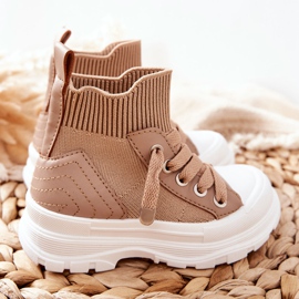 FR1 Children's Beige Callobe Sneakers 2