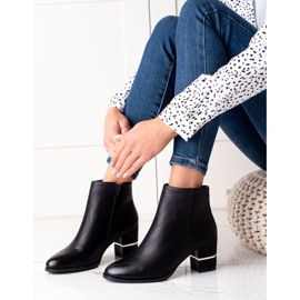 TRENDI Elegant high-heeled boots black 2