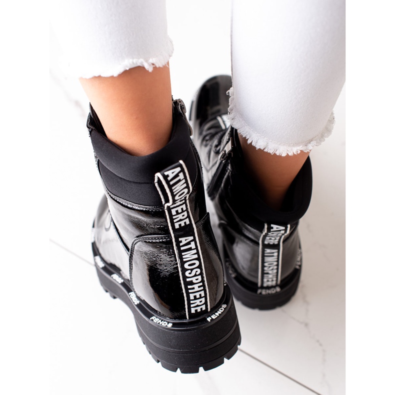 Artiker black leather ankle boots 1 Artiker black leather ankle boots 1