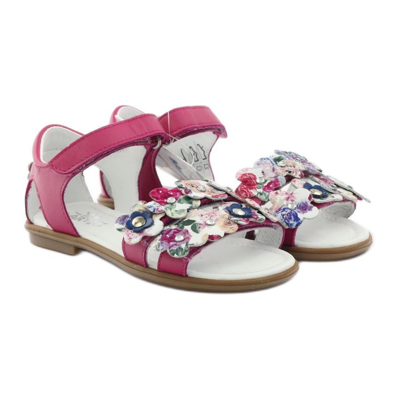 Gladiator sandals Bartek 16168 pink multicolored 3