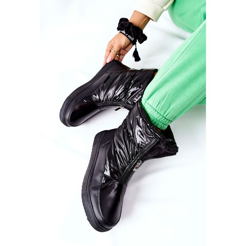 S.Barski Women's Black Monile warm snow boots 1 S.Barski Women's Black Monile warm snow boots 1