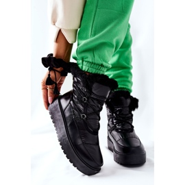 S.Barski Black Gordian Women's Black Warm Snow Boots 1 S.Barski Black Gordian Women's Black Warm Snow Boots 1