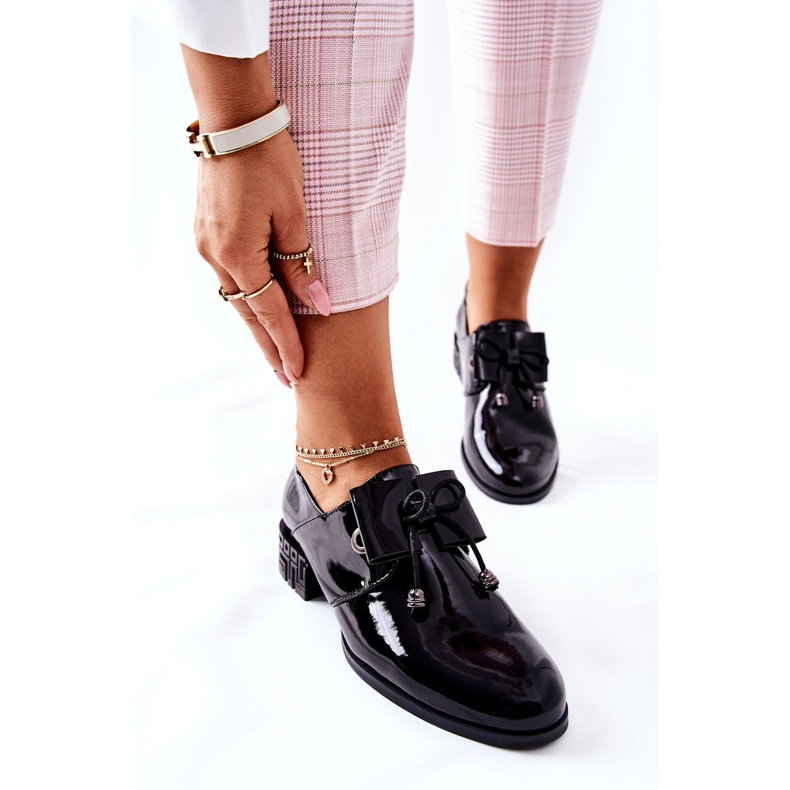 Lacquered Shoes Sergio Leone PB260 Black 2