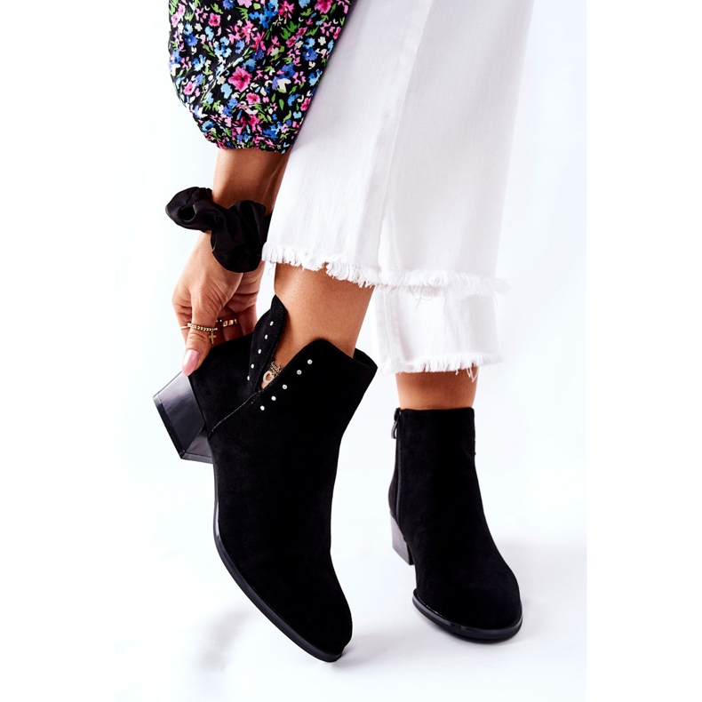 Suede Warm Boots Sergio Leone BT217 Black 1 Suede Warm Boots Sergio Leone BT217 Black 1