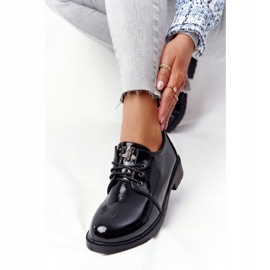 S.Barski Women's Oxfords Lacquered Lacquered Shoes S. Barski Black 1