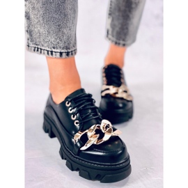 Tony Black women's shoes with chain 2 Tony Black women's shoes with chain 2