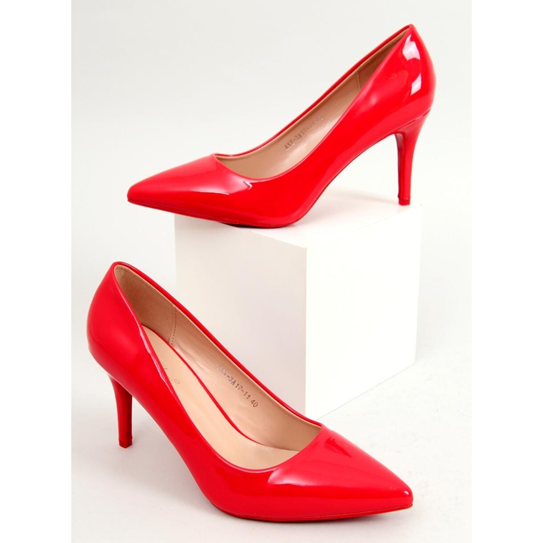 Ruby Red women's high heels 2