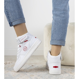 Cross Jeans Madrid women's white sneakers 2
