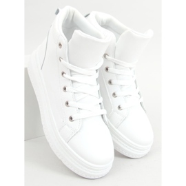 Ava White high-top sneakers 2