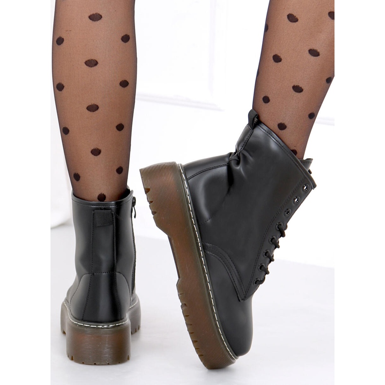 Lace-up boots Jenny Black 1