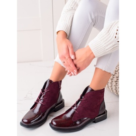 Burgundy boots from Sergio Leone claret 1