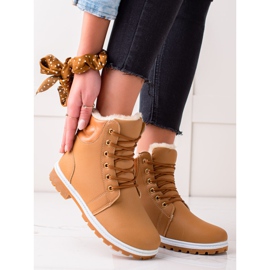 TRENDI Camel Trappers With Warming brown 1