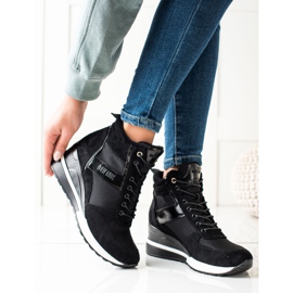 W. Potocki Sneakers On Wedge Potocki black 1