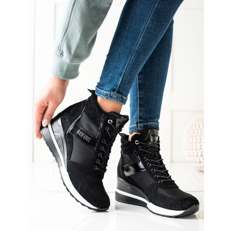 W. Potocki Sneakers On Wedge Potocki black 1