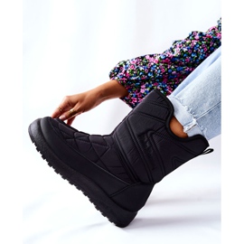 PE1 Winessa High Black Warmed Snow Boots 2