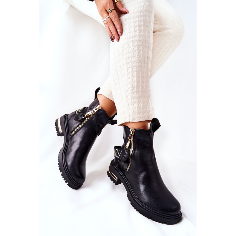 PM1 Classic Boots With Black Lorie Stripe 1