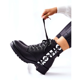 POTOCKI Leather Boots Workers On Black Henri Zipper 1