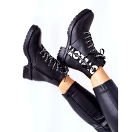 POTOCKI Leather Boots Workers On Black Henri Zipper 2