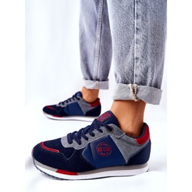 Sport Shoes Big Star GG274A055 Navy-Red navy blue grey 1 Sport Shoes Big Star GG274A055 Navy-Red navy blue grey 1