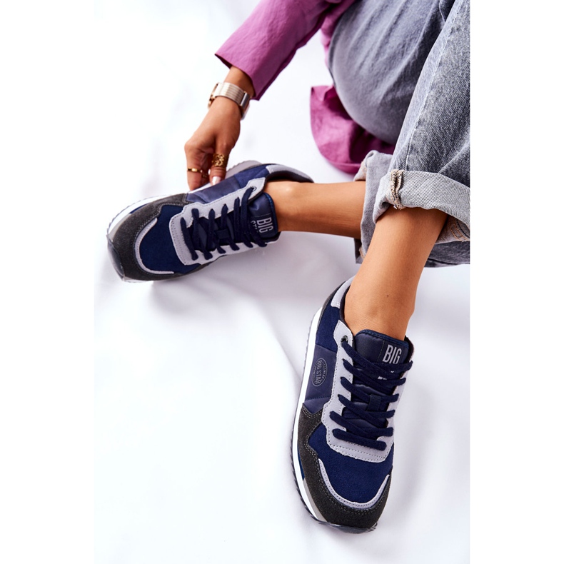 Sport Shoes Big Star GG274A056 Navy Blue-Gray grey 2 Sport Shoes Big Star GG274A056 Navy Blue-Gray grey 2