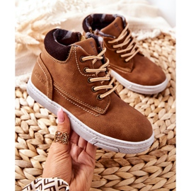 Children's insulated sports shoes Big Star BB374131BS Camel brown 2