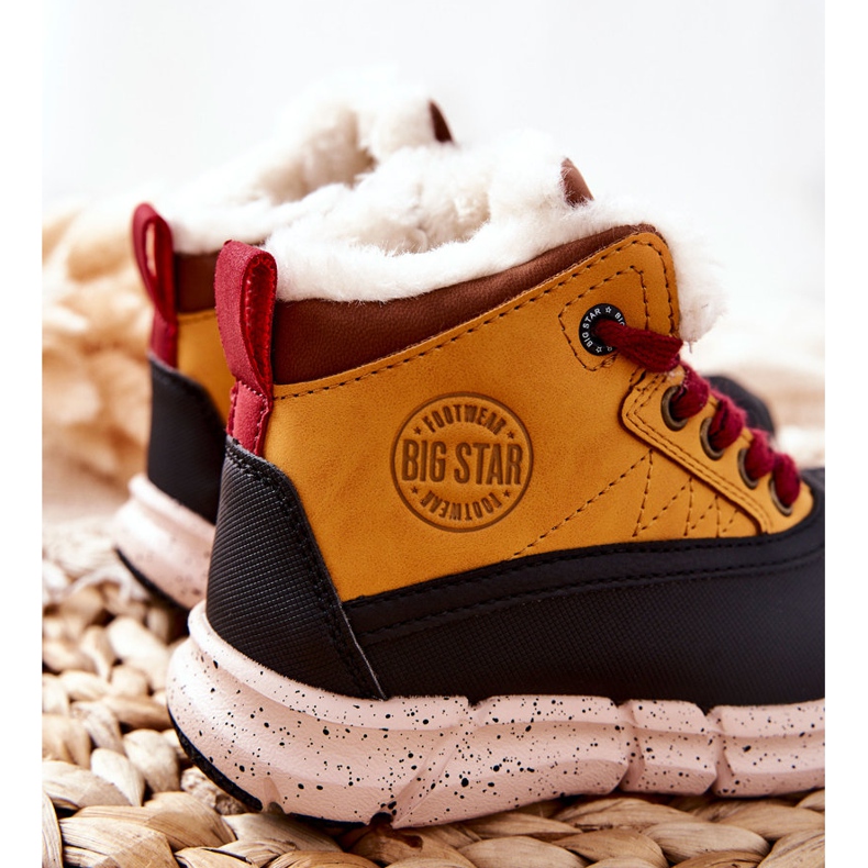 Children's Warm Boots Big Star II374072 Camel brown black orange 2 Children's Warm Boots Big Star II374072 Camel brown black orange 2