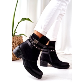 PS1 Warm Boots On High Heels Black Effie 4