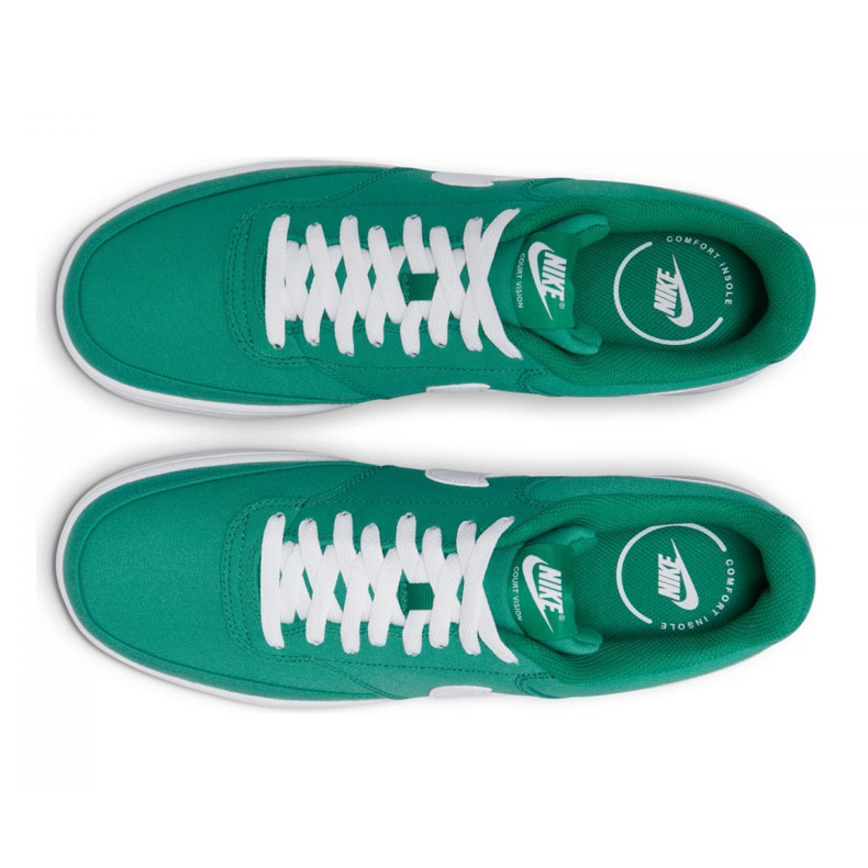 Nike Court Vision Low Canvas M DB7779-300 shoe green 2