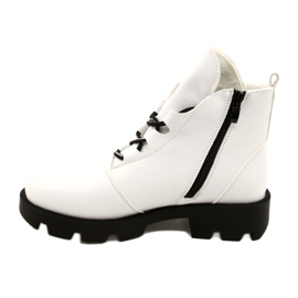 Sergio Leone BT740 White Boots black 1