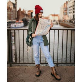 SHELOVET Suede Boots On The Platform brown 1