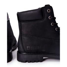 Leather Boots Big Star II174263 Black 1