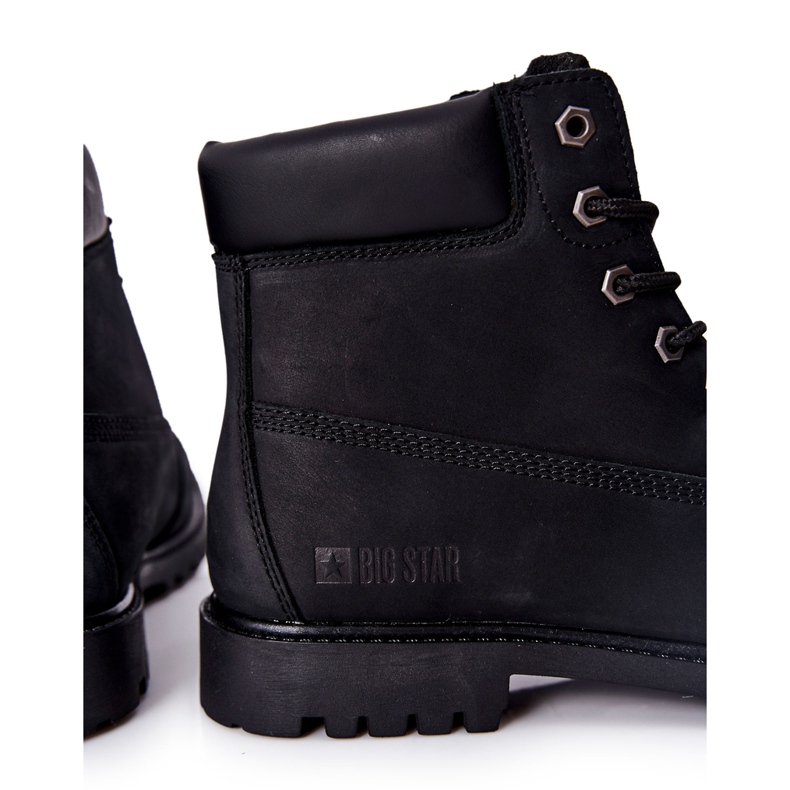 Leather Boots Big Star II174263 Black 1