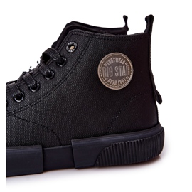 Men's High Sneakers Big Star II174023 Black 2