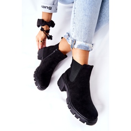 PS1 Warm Boots On High Heel Black Madge 1