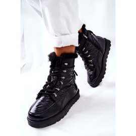 POTOCKI High Fur-insulated Snow Boots Black Sneezy 1