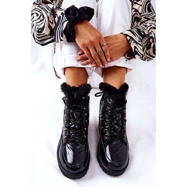 POTOCKI High Fur-insulated Snow Boots Black Sneezy 2