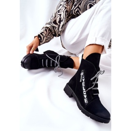 POTOCKI Leather Boots With Decorative Black Lomessa Zipper 2