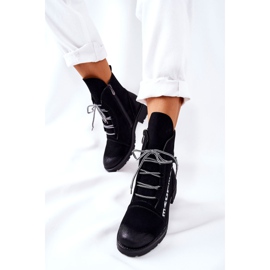 POTOCKI Leather Boots With Decorative Black Lomessa Zipper 1