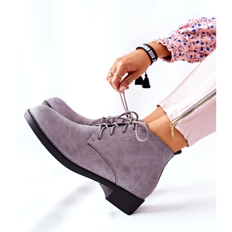 PH1 Warm Malitea Gray Boots With Zipper grey 2